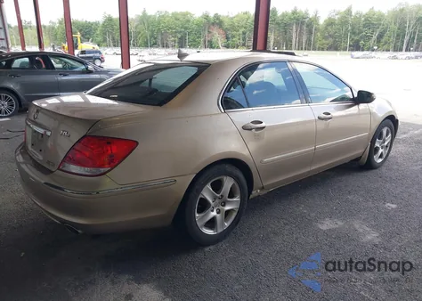 2006 Acura Rl 3.5 из США, поврежденный, VIN JH4KB16516C010442